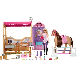 Набір Barbie Чудова стайня для конячки (HXJ44) - мініатюра 5