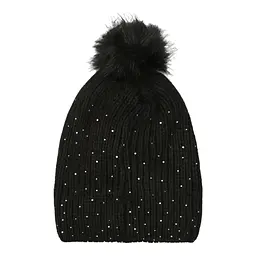 Шапка CMP Woman Knitted Hat with Pompom Black (1097-5505402-U901 UNI) - мініатюра 2