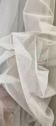 Тюль фатин молоко 500х270 - мініатюра 4