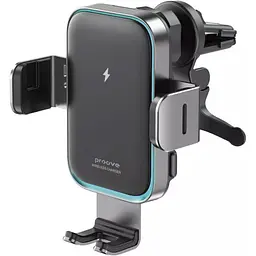Автотримач із бездротовою зарядкою Proove Triple Clamp Pro 15W (WHTP15010004) [136224]