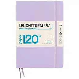 Блокнот Leuchtturm1917 120G Edition Середній Lilac Чисті аркуші (370337)