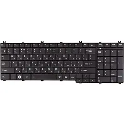 Клавіатура для ноутбука TOSHIBA Satellite C650, L650 чорний, чорний фрейм (KB310685)