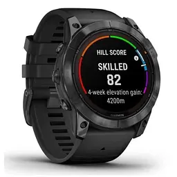 Смарт-годинник Garmin Fenix 7X Solar Slate Gray w. Black Band (010-02778-00/01) - мініатюра 3