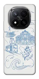 TPU чохол Demsky Southern pearl для Xiaomi Redmi Note 14 Pro+ 5G
