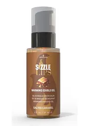 Зігріваючий масажний гель Sensuva - Sizzle Lips Salted Caramel (59 мл) Sensuva SO9829 97611