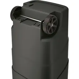 Бак для сміття Prosperplast Wheeler 110 л чорний синя кришка (NBWB110-2383C) - мініатюра 3
