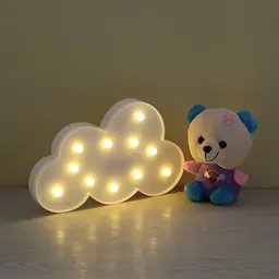 Декоративний дитячий LED світильник-нічник UFT Funny Lamp Cloud Хмара  - мініатюра 9
