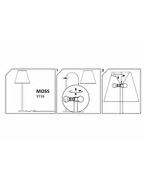 Торшер Nowodvorski 9736 MOSS - мініатюра 3