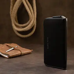 Жіночий шкіряний гаманець GRANDE PELLE 19,5х10х2,5 см acs0018780 - мініатюра 6