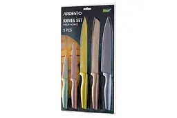 Набір ножів Fresh, 5 предметів, нержавіюча сталь, пластик ARDESTO kuh0014607 - мініатюра 8