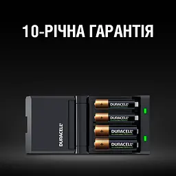 Зарядний пристрій для акумуляторів Duracell CEF27 + 2 rechar AA1300mAh + 2 rechar AAA750mAh (5001374) - мініатюра 8