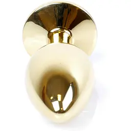 Анальна пробка Boss Of Toys Boss Series - Jewellery Gold Plug Black S, BS6400020, Золотий / Чорний - мініатюра 4