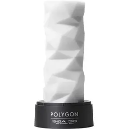 Мастурбатор Tenga 3D Polygon білий