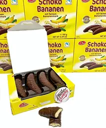 Банановий зефір у шоколаді Sir Charles Schoko Bananen 150g - мініатюра 3