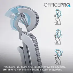 Офісне крісло OfficePro Skyline OC750-G-DG-DG (OC750-G-DG-DG) - мініатюра 13