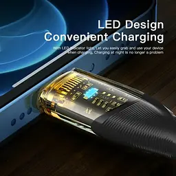 Кабель Lightning Type-C PD 20W QC 4.0 швидка зарядка iPhone 20V 5A - мініатюра 5