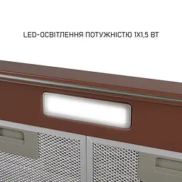 Витяжка плоска Minola HPL 522 BR - мініатюра 5