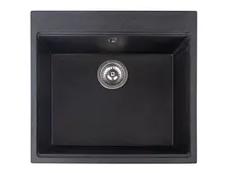 Кухонна мийка Miraggio Lagoon 540 black 0001039, Чорний