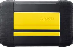 Зовнішній жорсткий диск Apacer AC633 1 TB Energetic Yellow X Tough Black [AP1TBAC633Y-1] [70284] - мініатюра 2