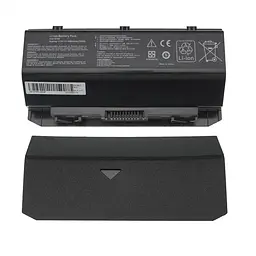 Батарея для ноутбука Asus A42-G750 (G750JS G750JW G750JH G750JM G750JS G750JZ) 15V 5200mAh Чорний (LG/ Samsung/ Sanyo)