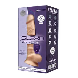Фалоімітатор з вібрацією SilexD Vetus Vibro Flesh (MODEL 1 size 8in) SILEXD SO8213 95659 - мініатюра 4