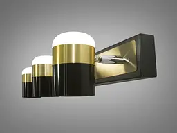 Світильник акцентного підсвічування LED Diasha 5970/3, 12W, латунь, для дзеркал та картин - мініатюра 2