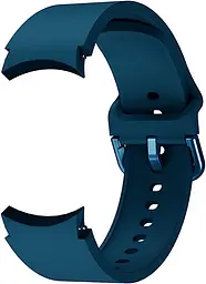 Ремінець силіконовий BeWatch Samsung Galaxy Watch 4/5/Pro SoftTouch Синій (0139305) - мініатюра 3