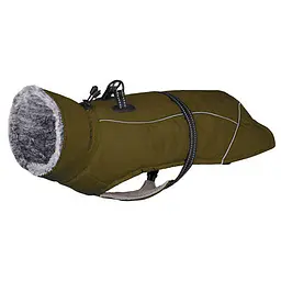 Зимове пальто з флісовим коміром Derby Army Green