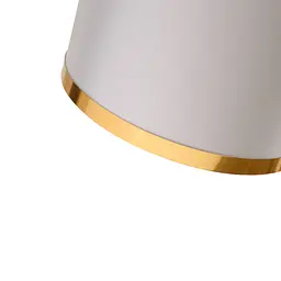 Люстра стельова Brille з абажуром в спальню Е14 40W ANB (BKL-725C/6) - мініатюра 5