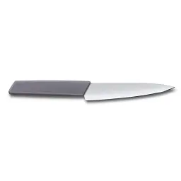 Кухонний ніж Victorinox Swiss Modern Kitchen лезо 15см з фіол. ручкою (блістер)