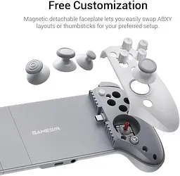 Геймпад GameSir G8 Plus MFI для iPhone 15/16/17/iPad Mini та Android (USB-C), Stream Xbox - мініатюра 8