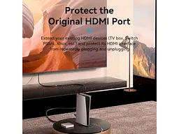 Кабель Vention HDMI Cable for Structure Cabling Engineering HDMI v2.0 8м Black (AAMBK) - мініатюра 12
