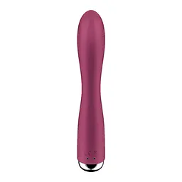 Вібратор-кролик з ротацією Satisfyer Spinning Rabbit 1 Red, 3 мотори - мініатюра 4