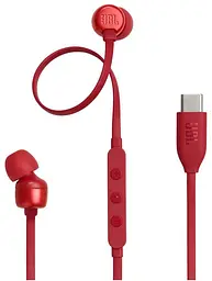 Навушники JBL Tune 310C USB-C червоні (JBLT310CRED)