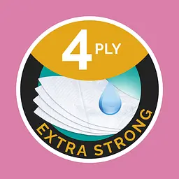 Чотиришаровий туалетний папір Сніжна Панда Extra Care Aroma, 16 рулонів - мініатюра 4