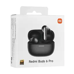 Бездротові навушники TWS Xiaomi Redmi Buds 6 Pro, ANC, IP54, Space Black CN - мініатюра 8