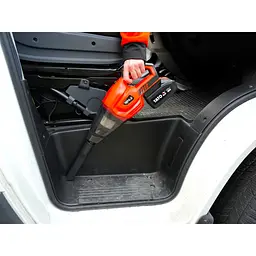 Порохотяг з фільтром HEPA акумулятор YATO Li-Ion 18 V 4 А/Год 150 Вт 2 подовжувачі і насадки (YT-85682) - мініатюра 11