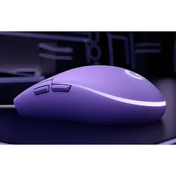 Мишка комп'ютерна Logitech G102 Lightsync USB Blue (910-005801, 910-005810) - мініатюра 8