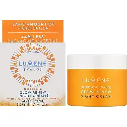 Крем для обличчя Lumene Valo Glow Renew нічний для сяяння шкіри 50 мл - мініатюра 2