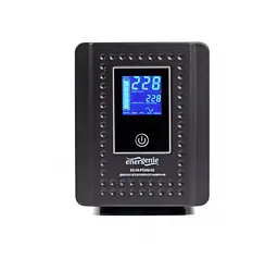 Джерело безперебійного живлення з правильною синусоїдою EnerGenie EGHIPS50002 500VA 300Вт, LCD, 12V під зовнішній АКБ, заряд 10А - мініатюра 2