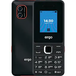 Мобільний телефон Ergo E181 DS Black UA UCRF - мініатюра 2