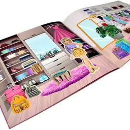 Дитяча книжечка з наклейками "Sweet Home" РМ-87-01 - мініатюра 2