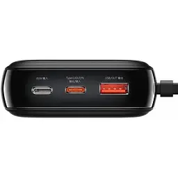 Портативна батарея Baseus Qpow Digital Display Quick Charge 20000 mAh 22.5W With Type-C Cable - мініатюра 3