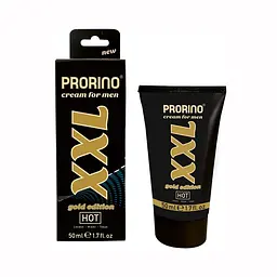 Ерекційний крем збільшує об'єм Prorino XXL Cream for men - gold edition 50 ml