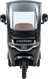 Електроскутер Триколісний Crosser TR7 VAGON (1000W, 72V,24Ah) Чорний - мініатюра 6