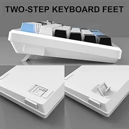 Клавіатура MageGee MK-Star 75 Brown Switch Black/White/Blue (6971969727953-UA) [159845] - мініатюра 7