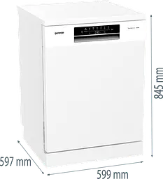 Посудомийна машина Gorenje GS643E90W - мініатюра 15