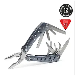 Мультитул Ganzo G101-H, (16.5 см) 22 функции + биты и чехол