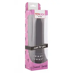 Вібратор для точки G Diamond Superbe Vibe Чорний Toy Joy - мініатюра 2