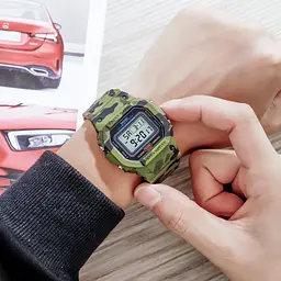 Чоловічий наручний годинник 1628CMGN Camo Green Skmei acs0030667 - мініатюра 3
